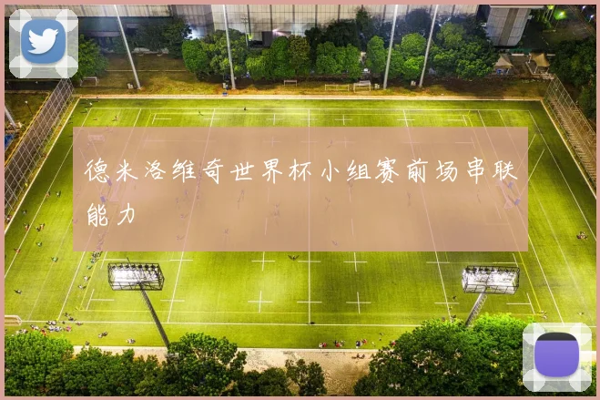 德米洛维奇世界杯小组赛前场串联能力